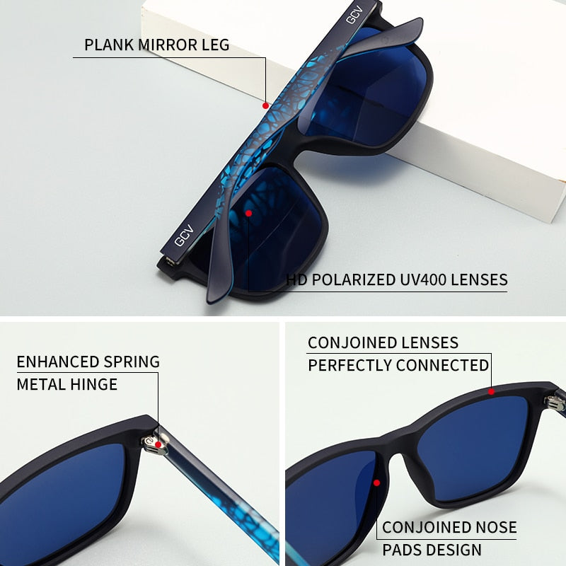 Óculos de Sol GCV Fashion Ultralight Polarizado