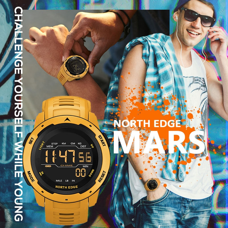 Relógio Digital North Edge Mars