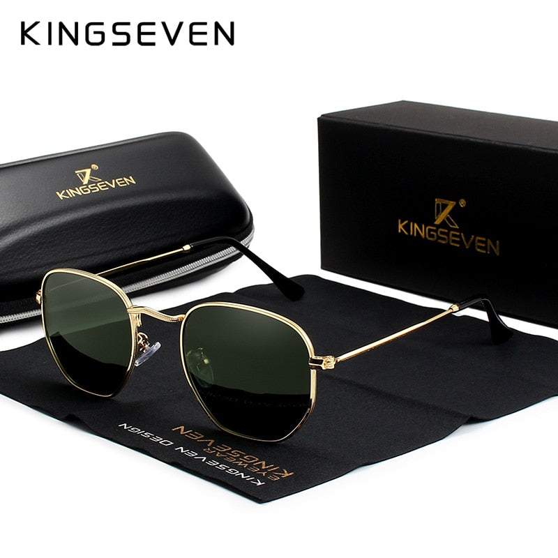 Óculos de Sol KingSeven Hexa Classic Polarizado UV400