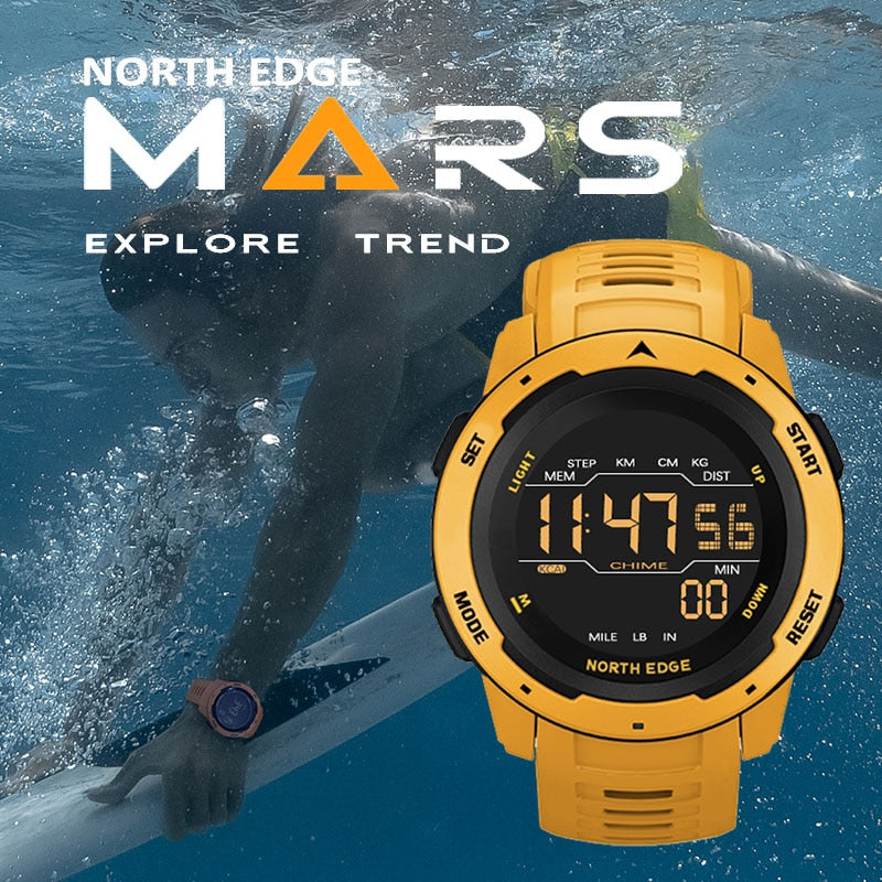 Relógio Digital North Edge Mars
