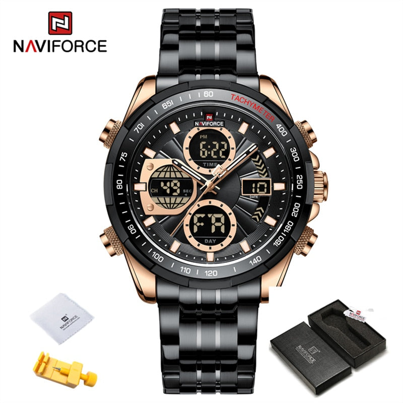 Relógio NAVIFORCE Military Luxury Sport